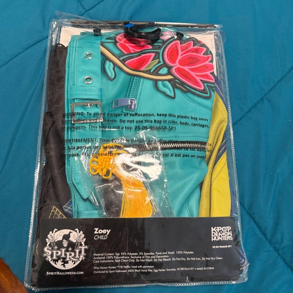 New K Pop Demon Hunters Zoey Costume XL 14-16 - Picture 4 of 4